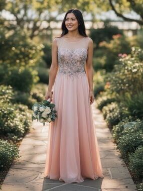 SHAIL K Rhinestone Gown NWT